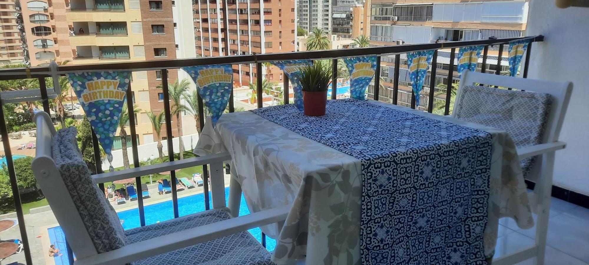 Happy Loix Apartamento Wifi Aa Benidorm Esterno foto